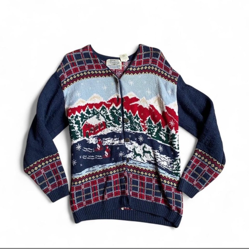 Vintage Northern Treasures by Parkhurst cardigan in size S